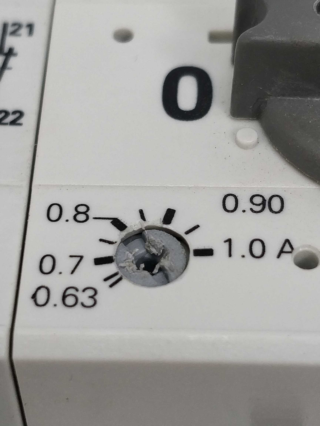 ABB MS325 690V motor starter 0,63-1A with HK-11