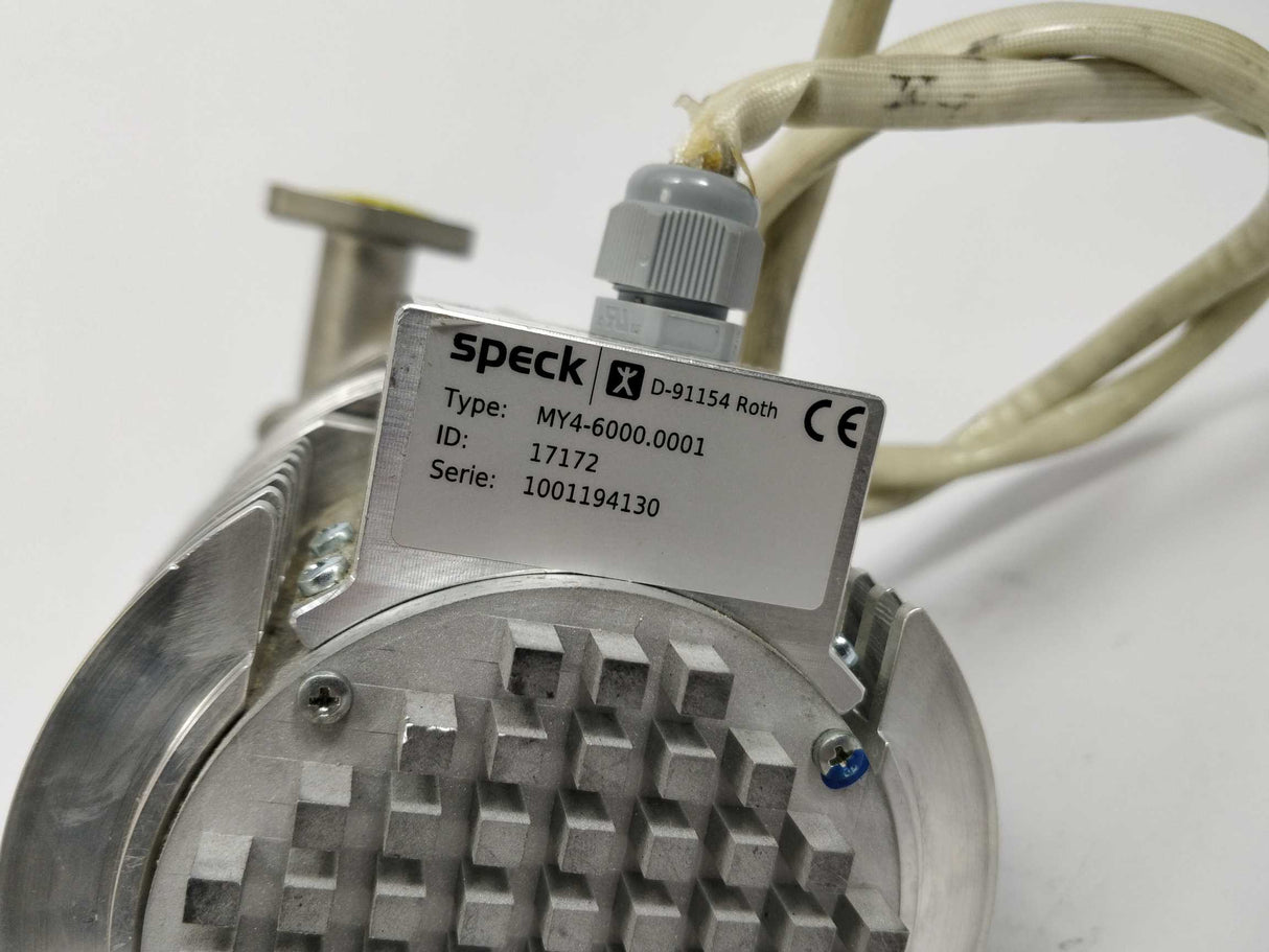 Speck MY4-6000.0001 17172, Sensor:  mcb34-02r
