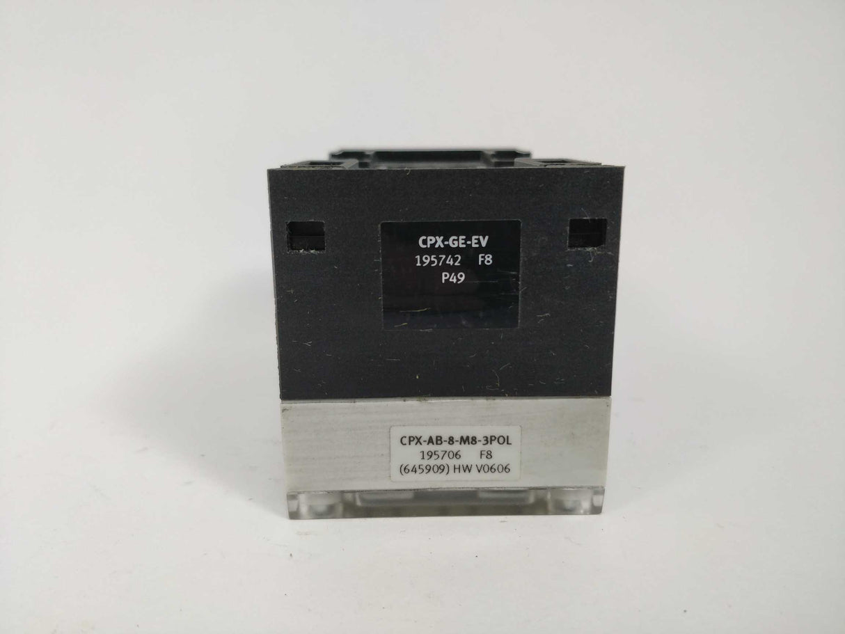 Festo 195706 CPX-AB-8-M8-3POL Manifold block 195742