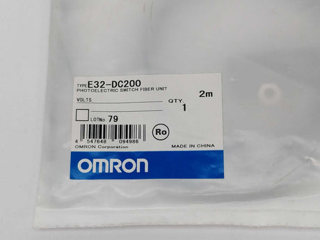 OMRON E32-DC200 Photoelectric Switch Fiber Unit