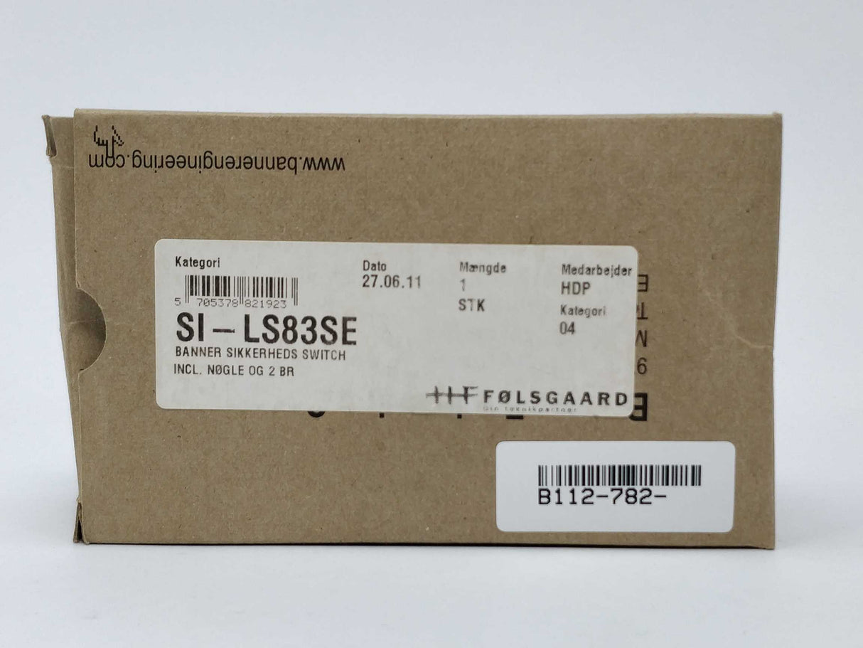 BANNER SI-LS83SE Switch, 49482, Cat:04