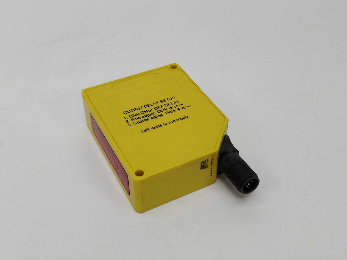 BANNER Q60BB6AF2000Q Output Delay setup