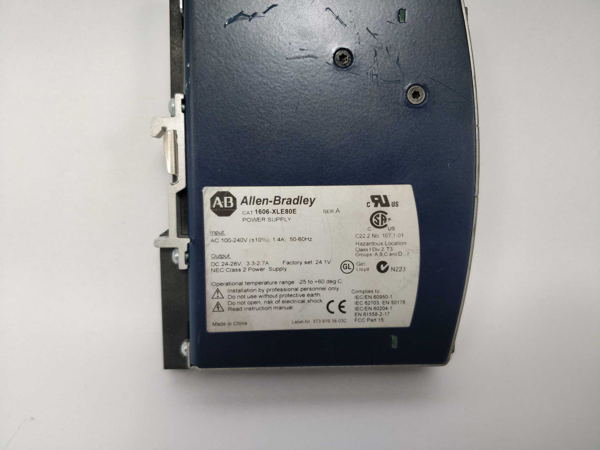 AB 1606-XLE80E 24V 3.3A Power supply, Ser: A