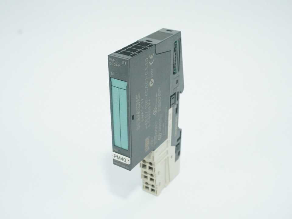 Siemens 6ES7 138-4CA01-0AA0 SIMATIC S7 ET 200S Electronic Power Module