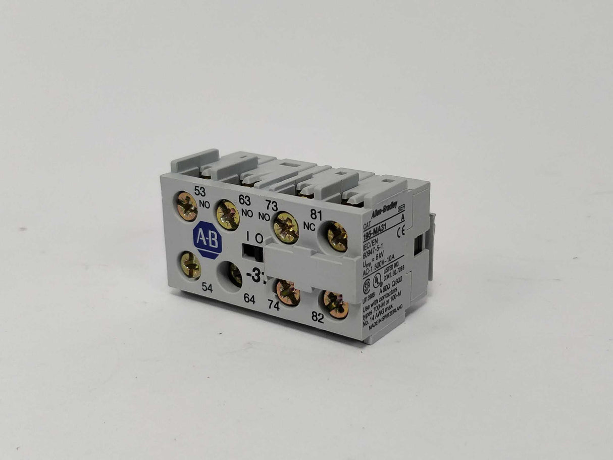 AB 195-MA31 Auxiliary contact Ser.A