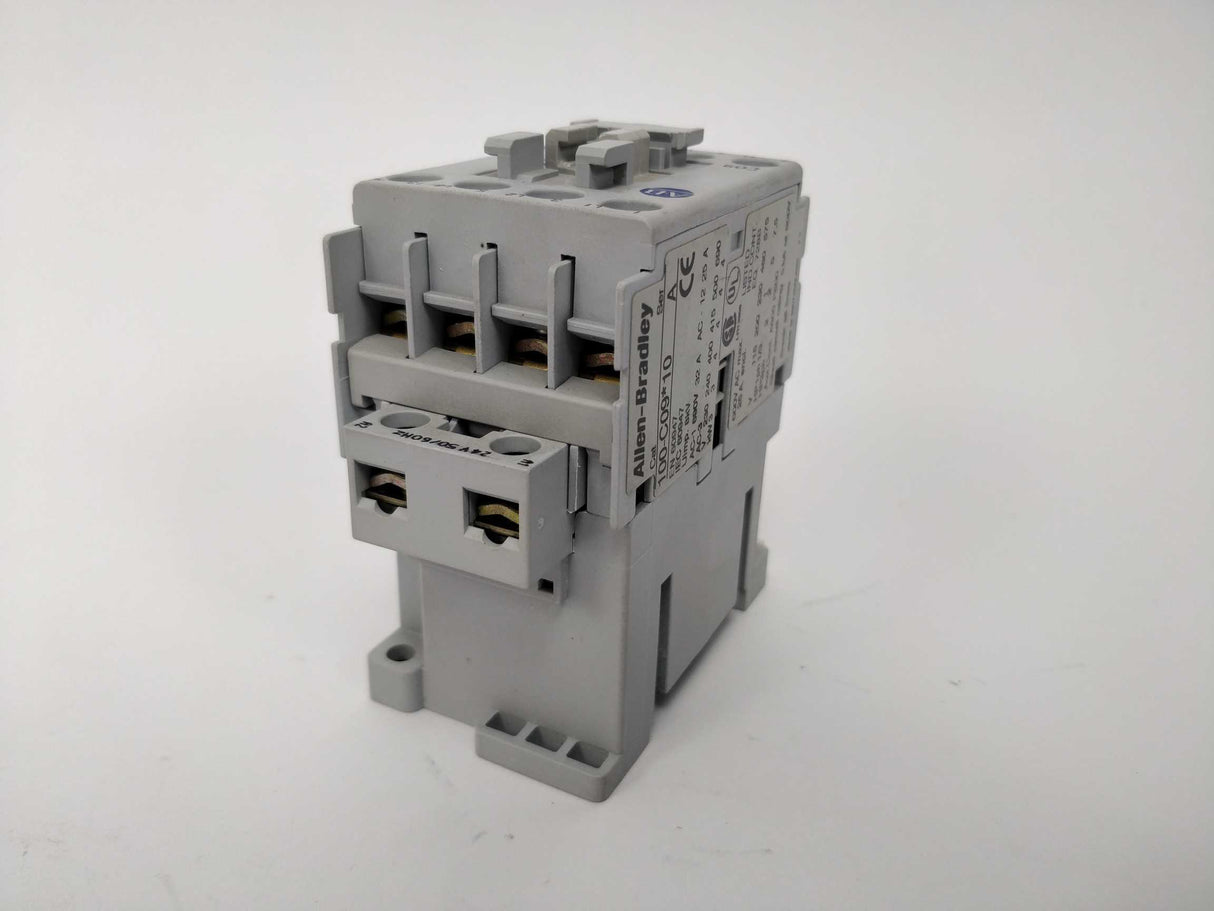 AB 100-C09*10 Aux. Contactor Ser. A 24 V 50/60 Hz