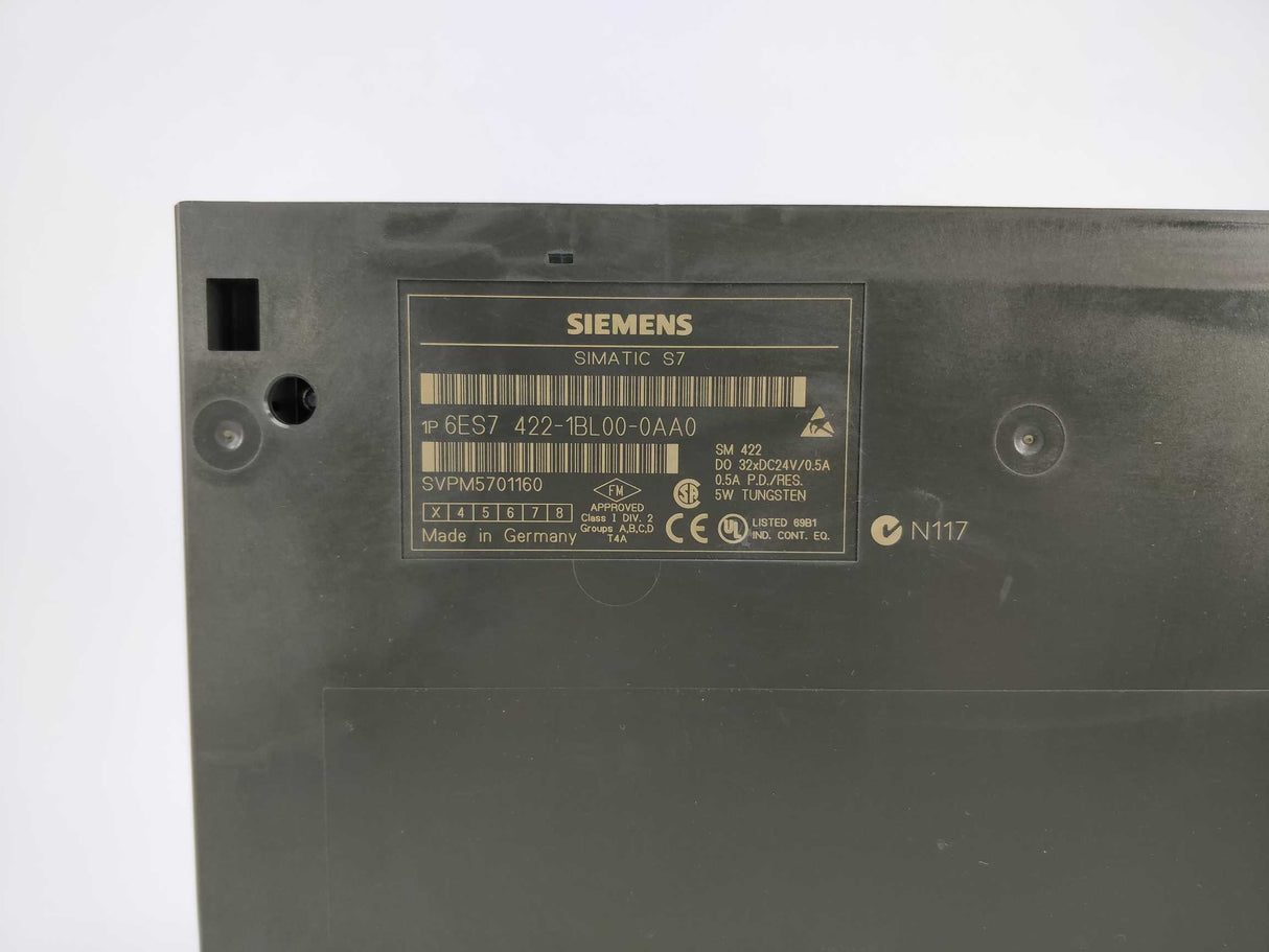 Siemens 6ES7422-1BL00-0AA0 Simatic S7 digital output E03