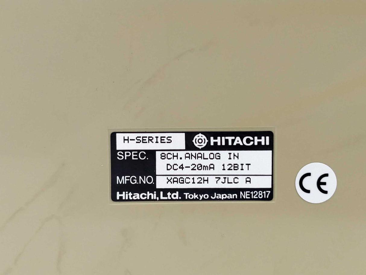 HITACHI XAGC12H  H-Series  PTS Input Mod. AC/DC In