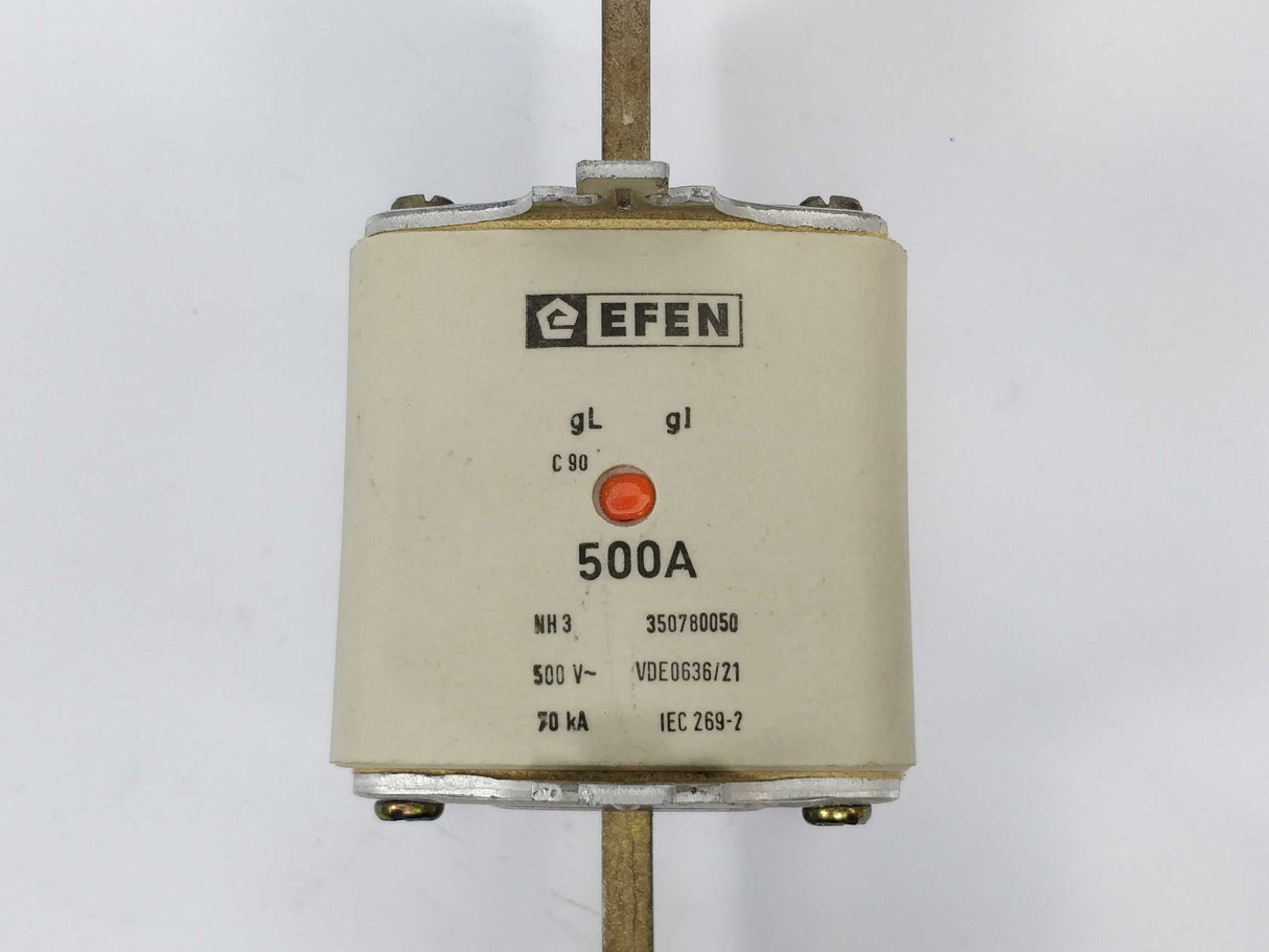 Efen 350780050 Fuse 500A 500V NH3 gL 70kA