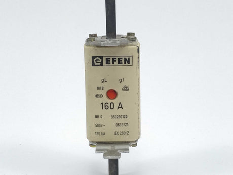 Efen 350290120 Fuse 160A 500V gL NH0 120kA 3 Pcs.
