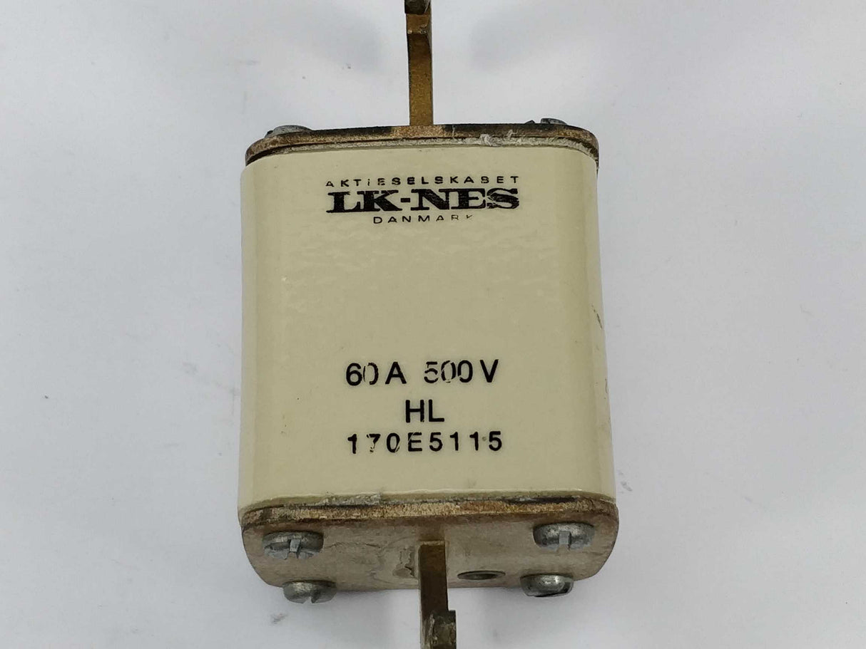 LK/Bussmann 170E5115 Fuse 60A 500V HL