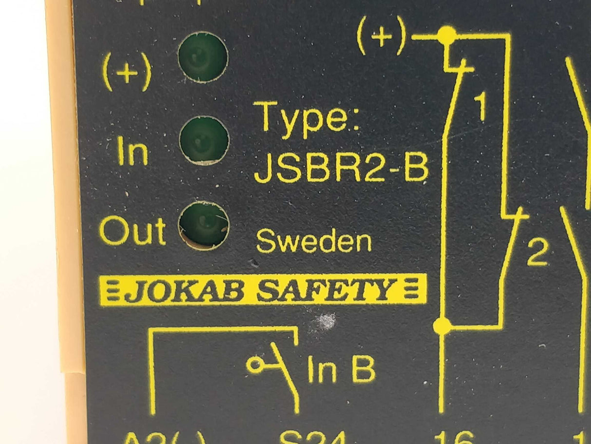 Jokab Safety JSBR2-B Safety module 24VDC 250VAC 6A