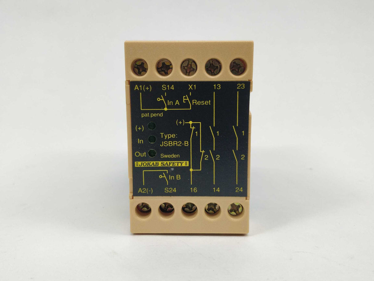 Jokab Safety JSBR2-B Safety module 24VDC 250VAC 6A