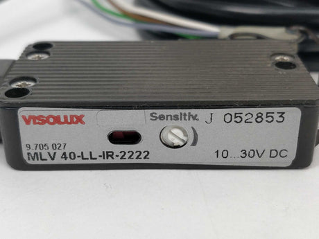 VISOLUX MLV40-LL-IR-2222 9.705027 10...30VDC Retroreflective sensor