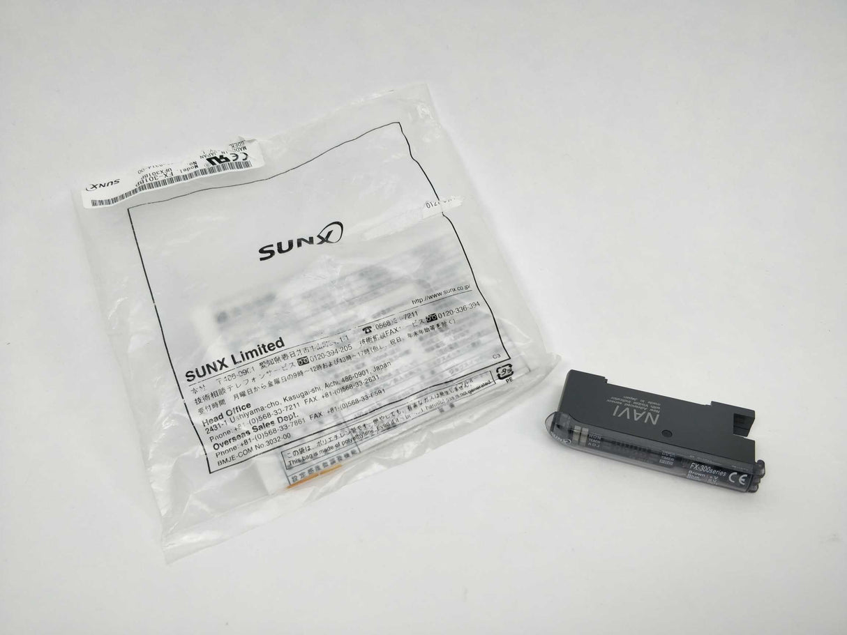 SUNX FX-301BP FX-300 NAVI Digital Fiber Sensor