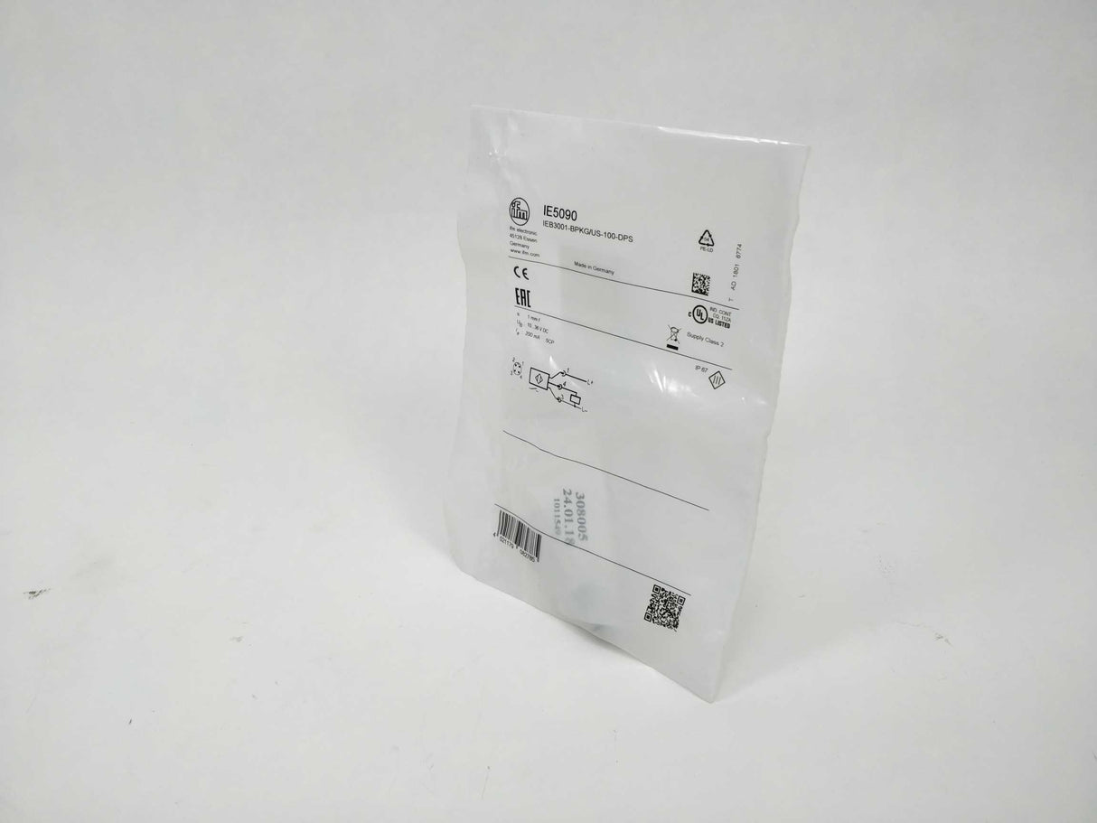 Ifm Electronic IEB3001-BPKG/US-100-DPS IE5090 Inductive sensor