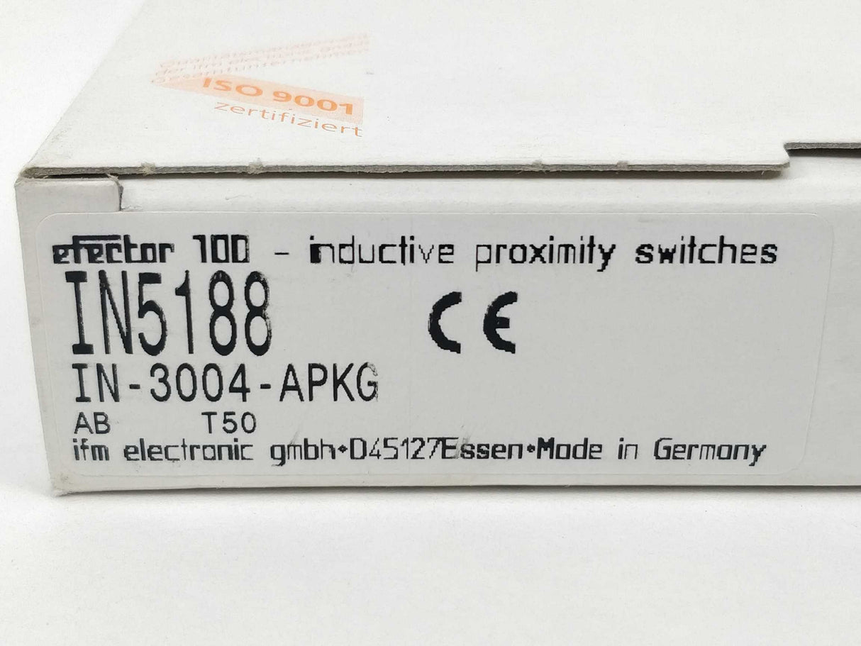 Ifm Electronic IN-3004-APKG IN5188 Inductive sensor
