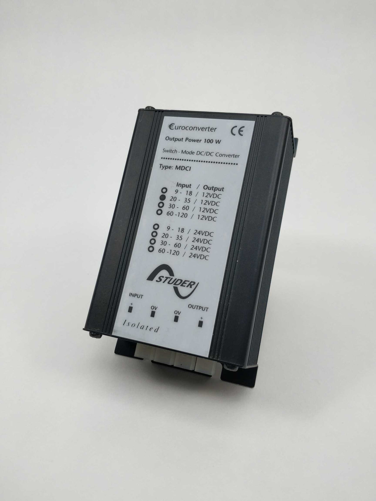 STUDER MDCI 20-35 to 12V 100W DC/DC Converter