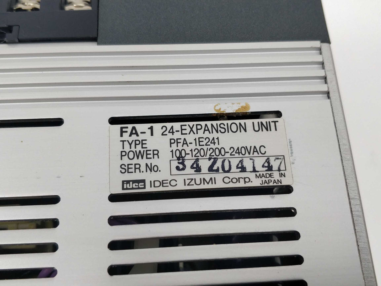 Idec PFA-1E241 FA-1 24-Expansion unit