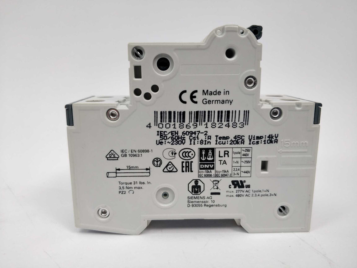 Siemens 5SY4510-7 Miniature circuit breaker