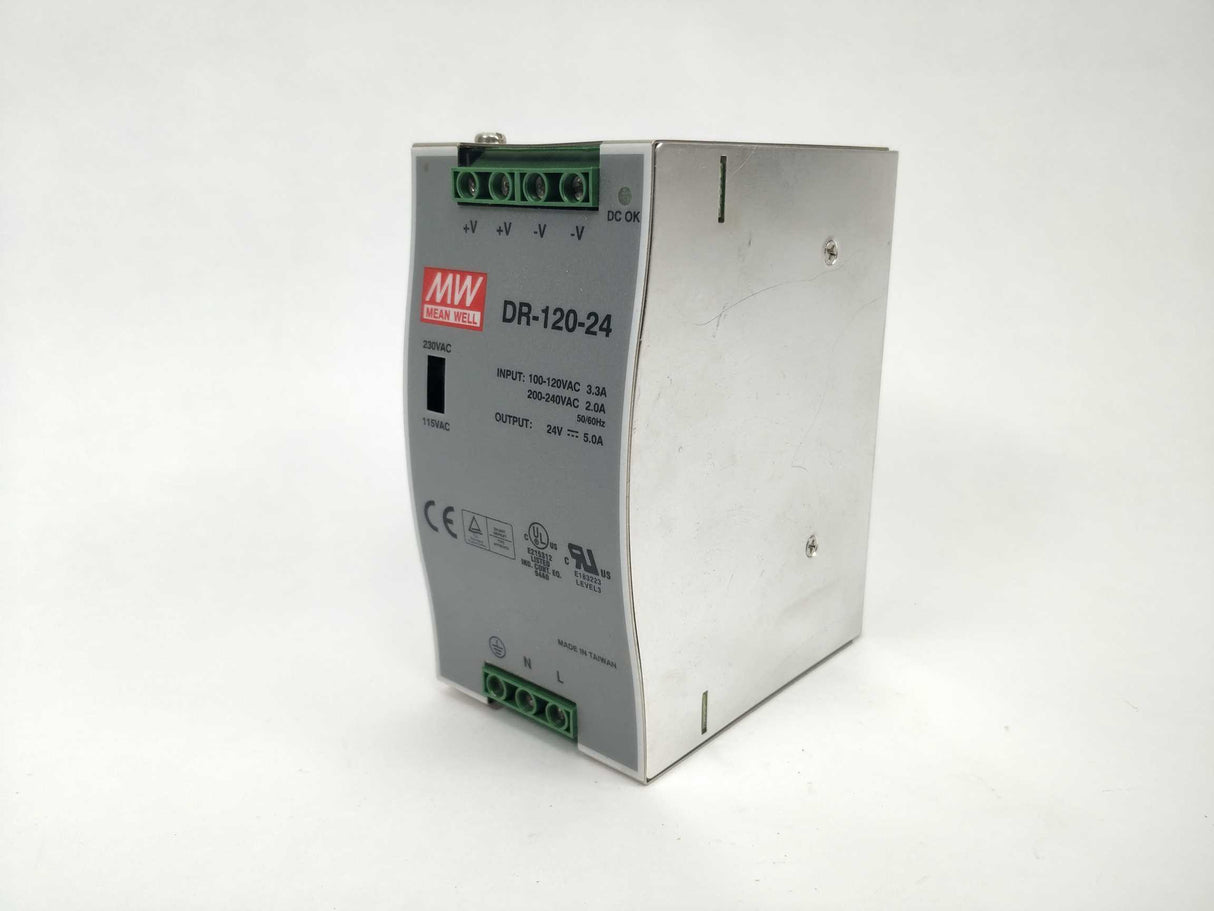Mean Well DR-120-24 24V 5A, Power supply