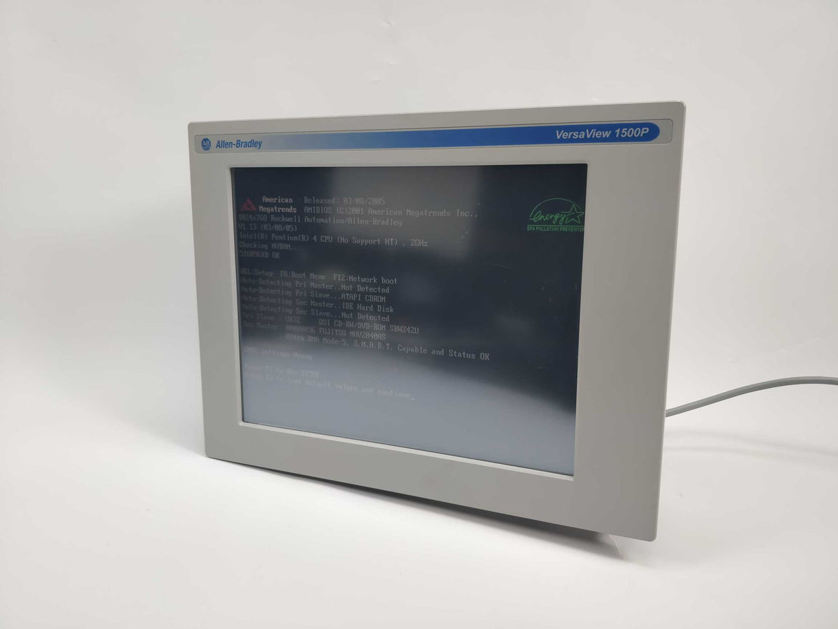 AB 6181P-15TP2KHX VersaView Ser. B Rev. A with 6189V-25HDD Ser. B Rev. A