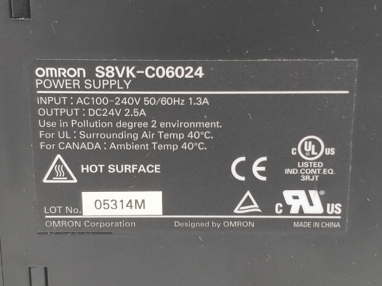 OMRON S8VK-C06024 24V 2.5A Power supply (204198292265)