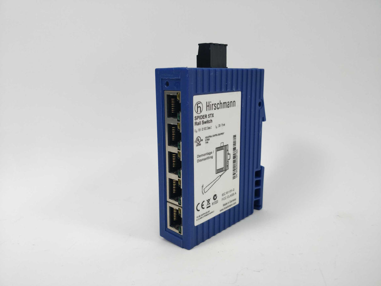 Hirschmann SPIDER 5TX Rail switch (204198291750)