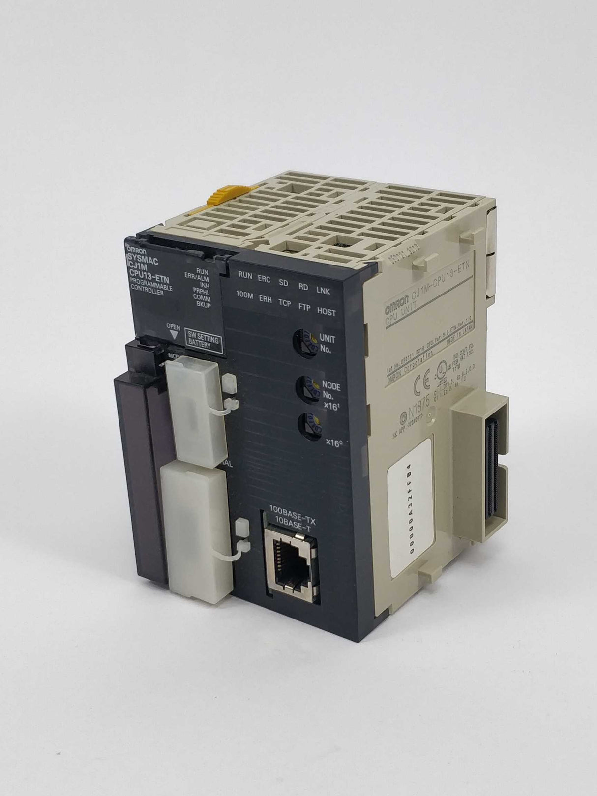 OMRON CJ1M-CPU13-ETN CPU Unit