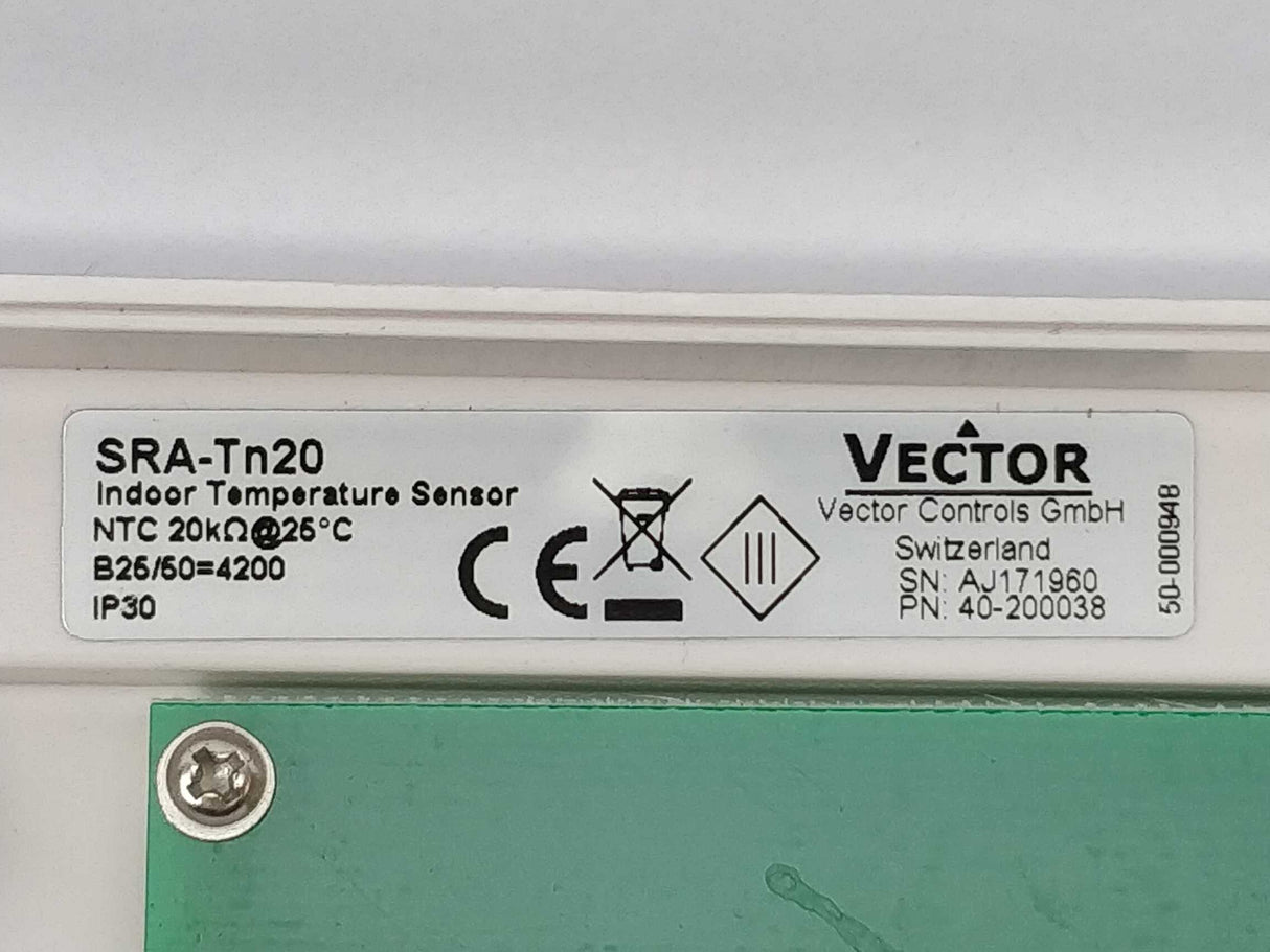 Vector SRA-Tn20 Indoor Temperature Sensor