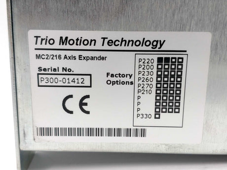 Trio Motion Technology MC2/216 Motion Controller Axis Expander