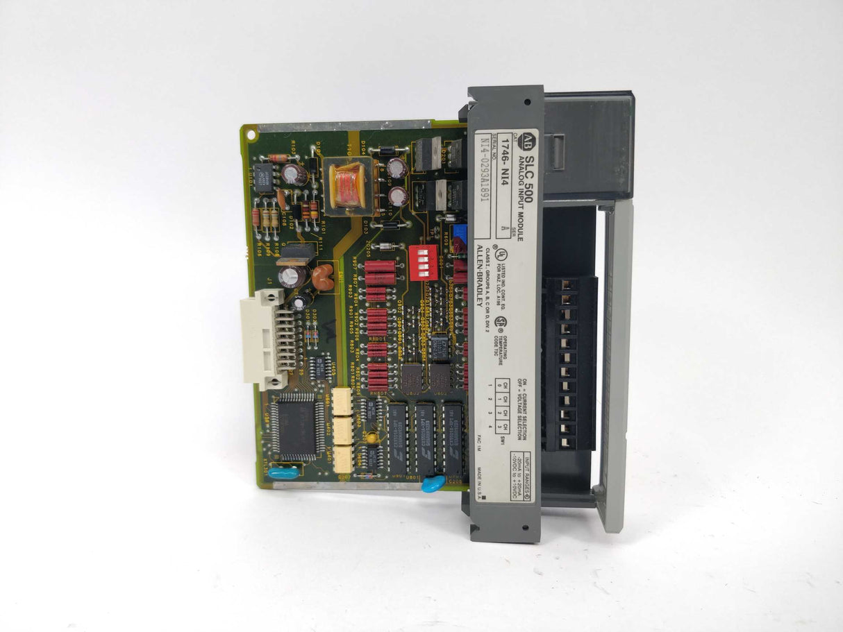 AB 1746-NI4 SLC 500 analog input module SER A