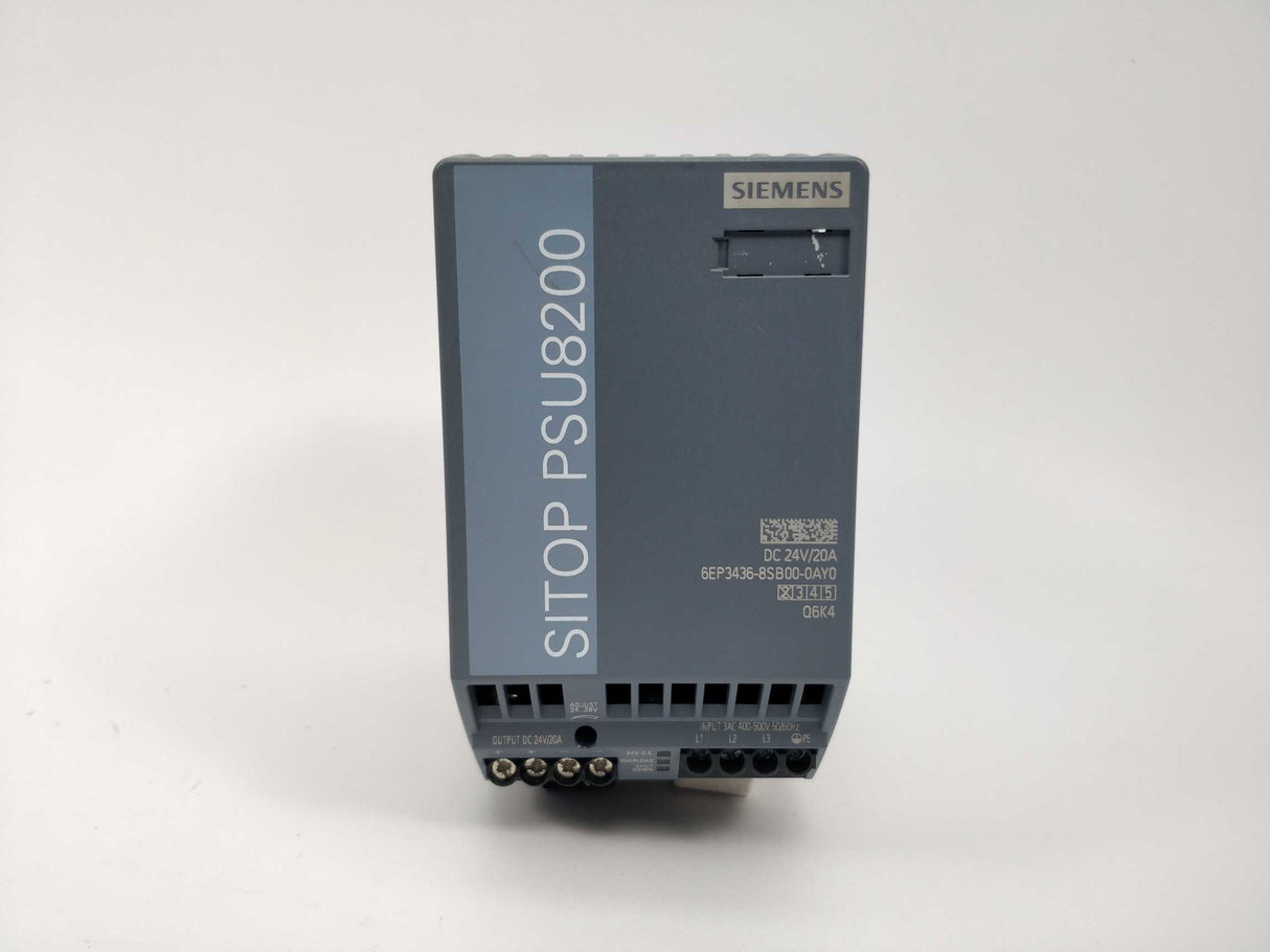 Siemens 6EP3436-8SB00-0AY0 SITOP PSU8200 24V 20A Power supply