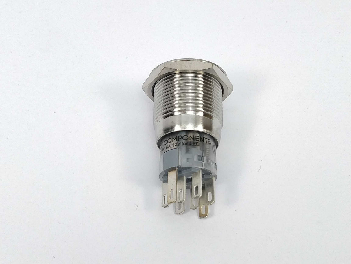 TRU Components 701311 LAS1-AGQ-22E Tamper-proof pushbutton 5A/250V