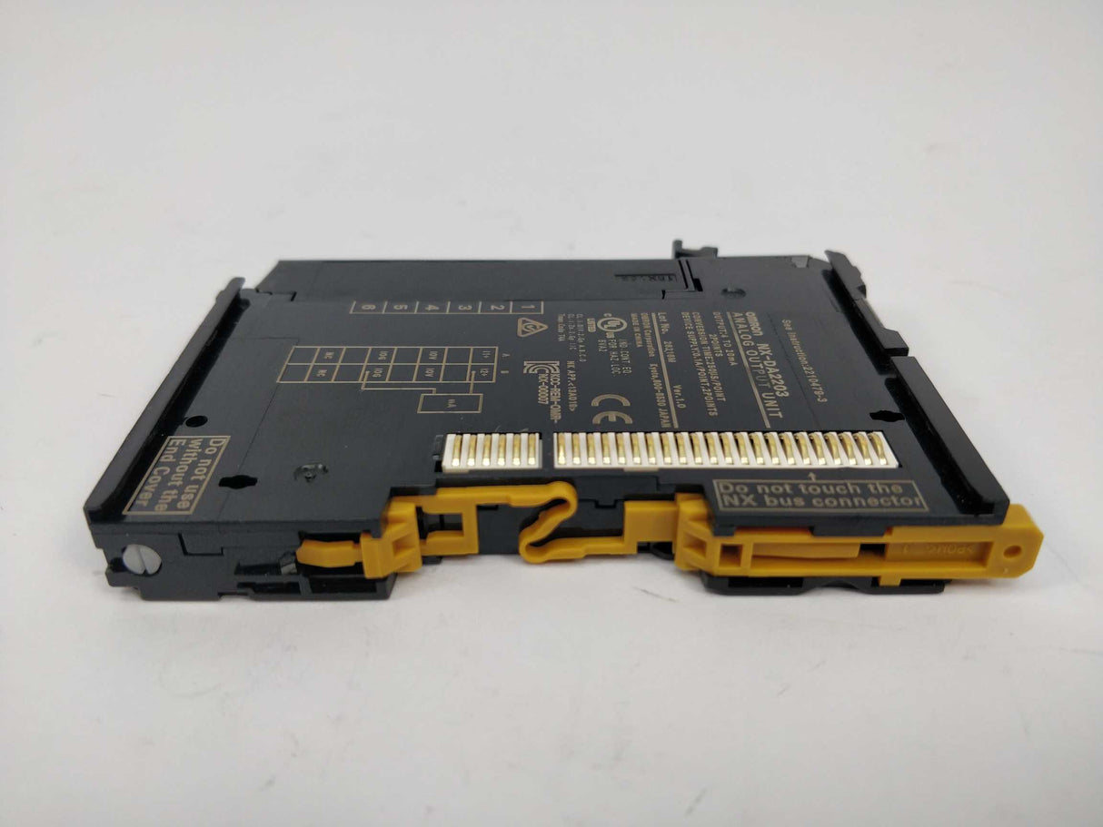 OMRON NX-DA2203 Analog Output Unit Ver.1.0