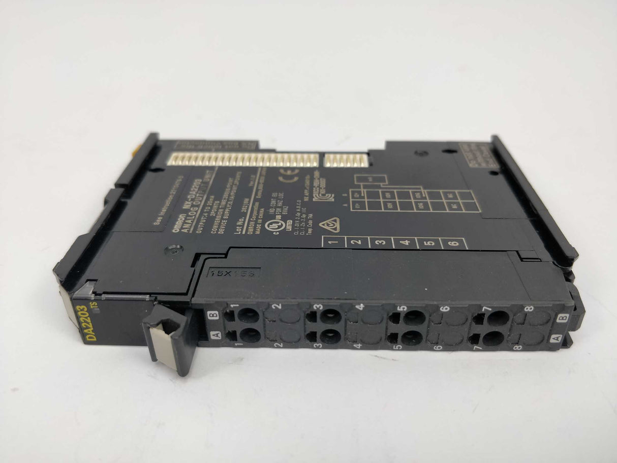 OMRON NX-DA2203 Analog Output Unit Ver.1.0