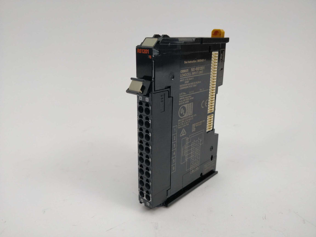 OMRON NX-RS1201 Loadcell input unit Ver.1.0