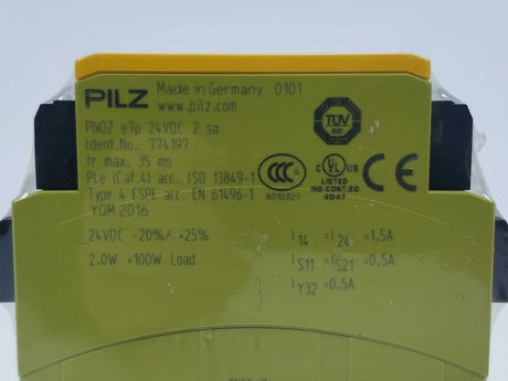 Pilz 774197 PNOZ e7p 24VDC 2so