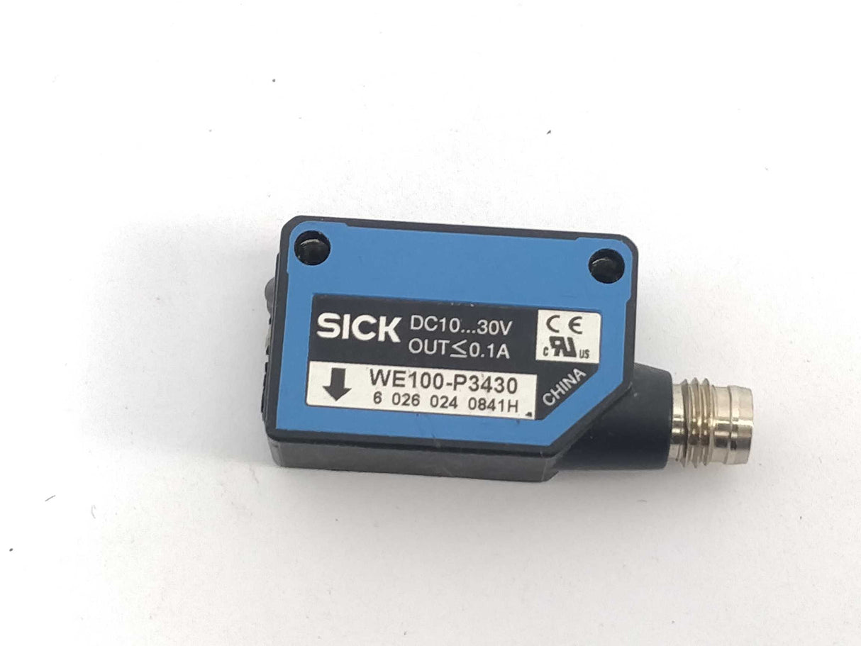 SICK 6026024 WE100-P3430 Photoelectric sensor DC10...30V