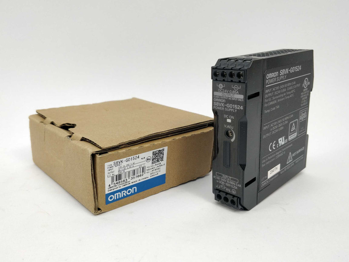 OMRON S8VK-G01524 Power supply