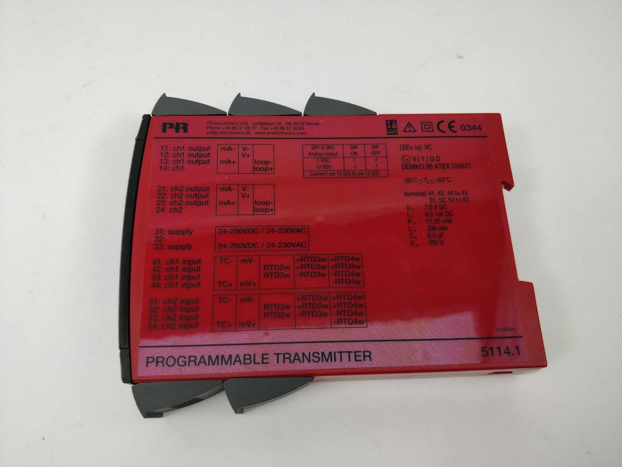 PR 5114A_A Programmable Transmitter