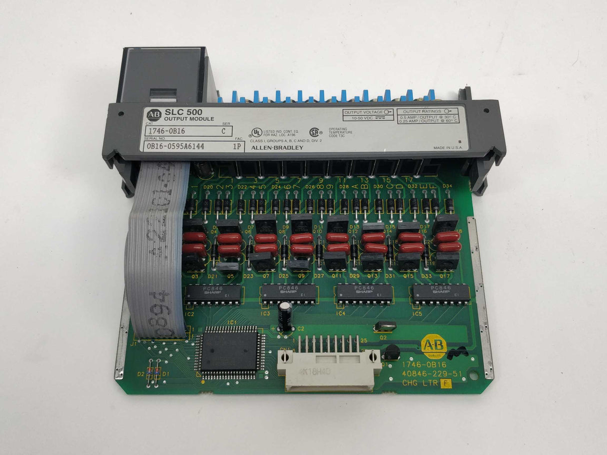 AB 1746-OB16 SLC 500 Output Module Ser.C