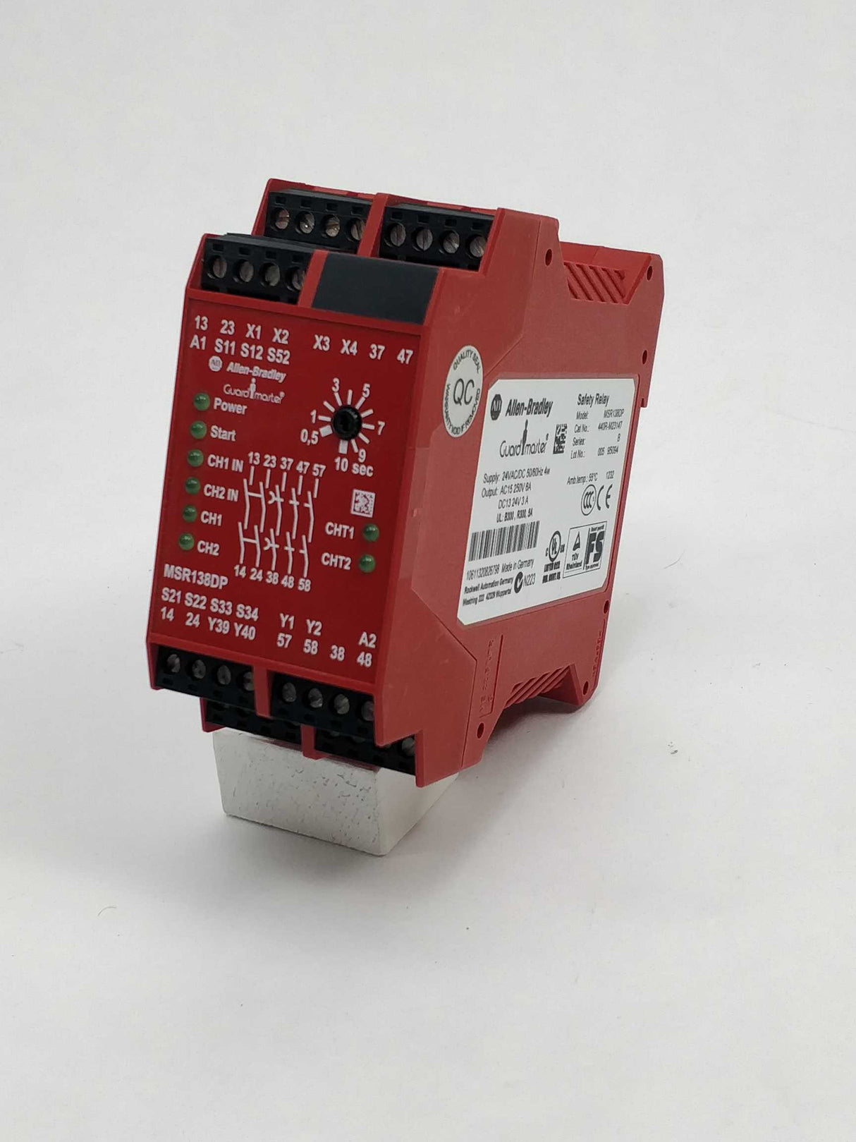 AB 440R-M23147 MSR138DP Safety Relay Ser. B