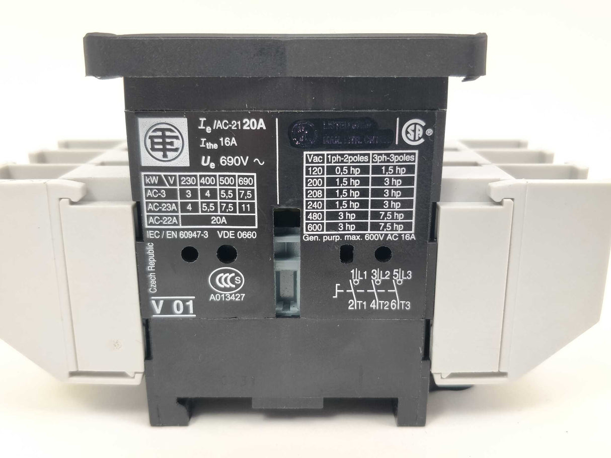 Schneider / Telemecanique 60947-3 Manual Motor Controller VDE 0660