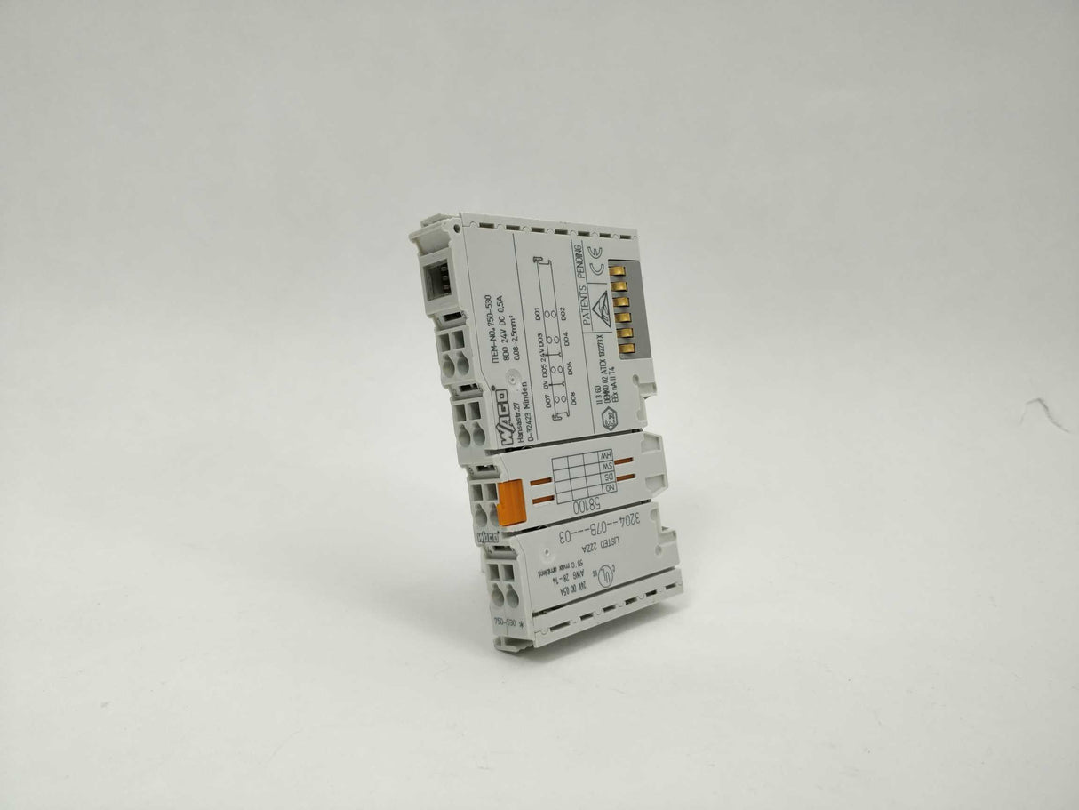 Wago 750-530 8-channel digital output; 24 VDC; 0.5 A