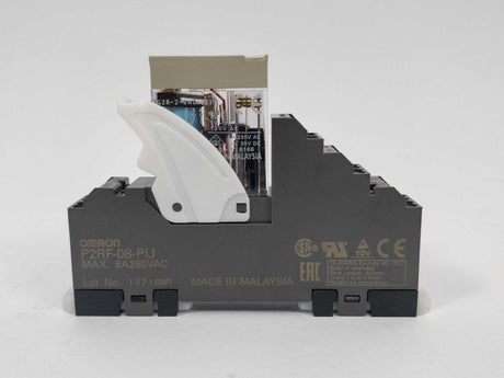 OMRON G2R-2-SNDI(S) 12VDC relay with P2RF-08-PU socket
