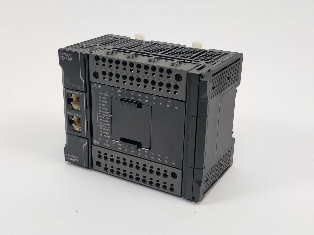 OMRON NX1P2-9024DT Programmable controller with NX-END02