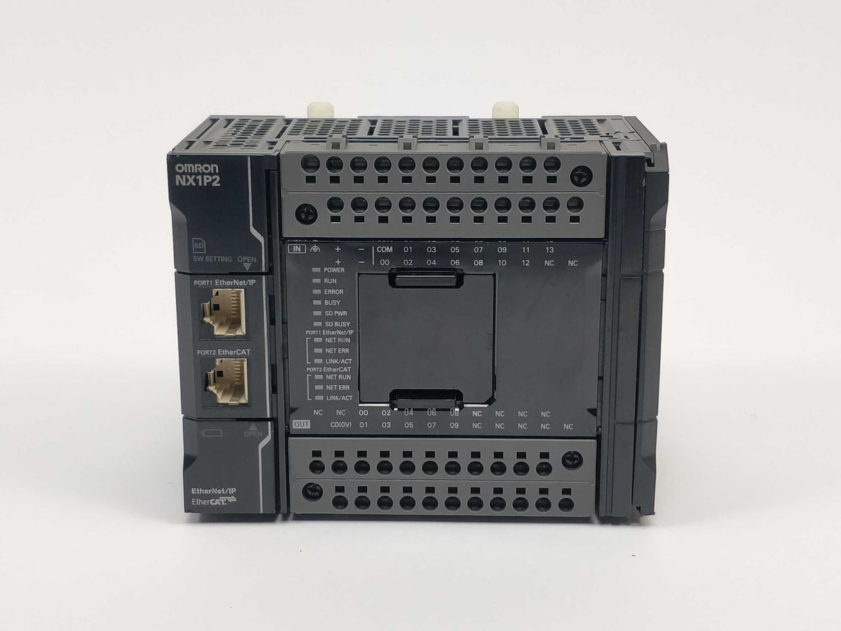 OMRON NX1P2-9024DT Programmable controller with NX-END02