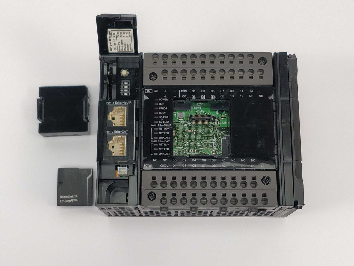 OMRON NX1P2-9024DT Programmable controller with NX-END02