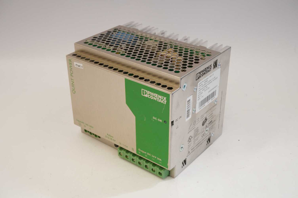 Phoenix Contact 2938620 QUINT-PS-100-240AC/24DC/20 Power supply unit